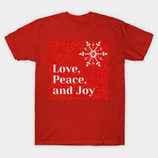 Love Peace Joy T-Shirt